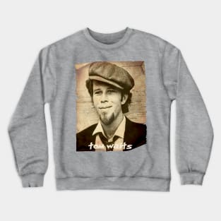 TOM WAITS IS ICON Crewneck Sweatshirt